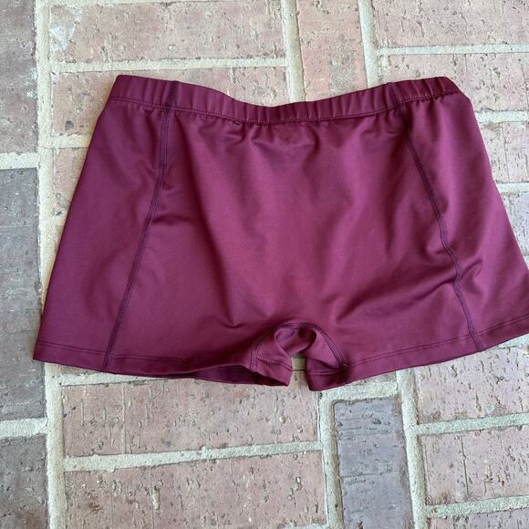 BCG Women's Gray Solid Elastic Waist Stretch Running Athletic Shorts Size Large - Picture 5 of 6